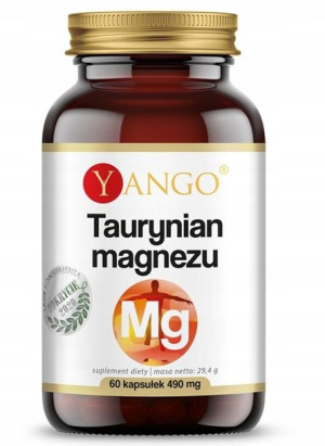 Yango, Taurynian Magnezu, 60 kapsułek