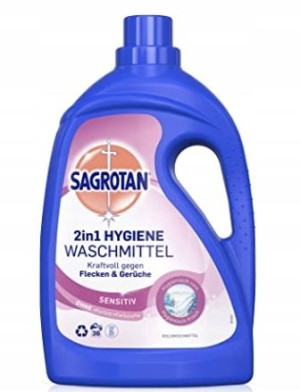 Sagrotan, Sensitiv, Płyn do prania, 1,8l