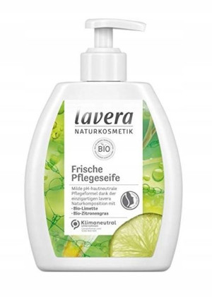 Lavera, Mydło w płynie z bio-limonką, 250 ml