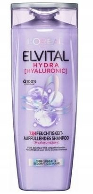 Elvital, Hydra Hyaluronic, Szampon, 300ml