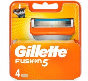 Gillette Fusion5 Wymienne ostrza do maszynki, 4szt