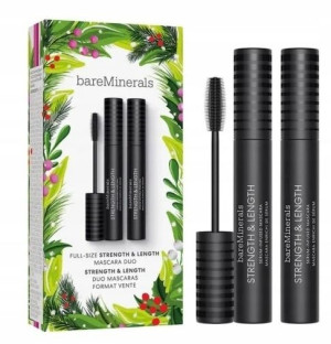 bareMinerals Strengh & Length tusz, 2x8ml