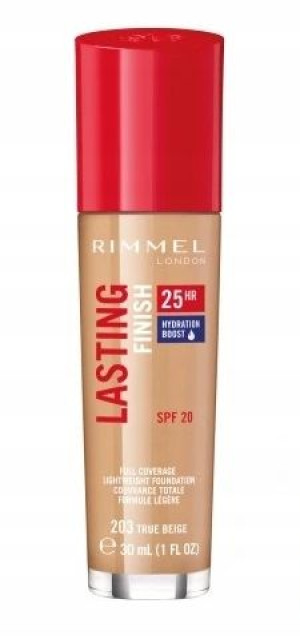 Rimmel Lasting Finish 25HR SPF20 Podkład 203, 30ml