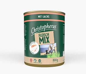 Christopherus, Karma dla psa, łosoś, 800g