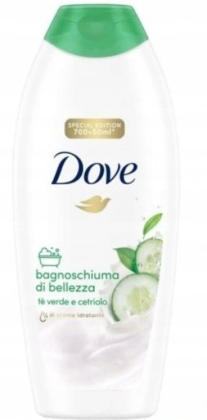 Dove Ogórek Zielona Herbata Płyn do kąpieli 750ml