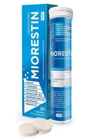 Miorestin, 20 tabletek musujących