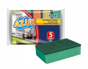 Azur Zmywaki kuchenne duże, 5 sztuk