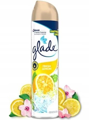 Glade, Fresh Lemon, Odświeżacz, 300ml