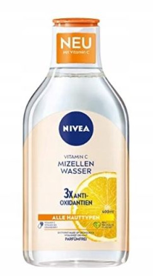 Nivea, Vitamin C, Płyn micelarny, 400ml