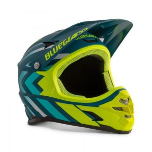 Kask INTOX XS 52-54 cm, żółto-niebieski