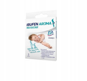 Ibufen Aroma na katar, 5 plastrów