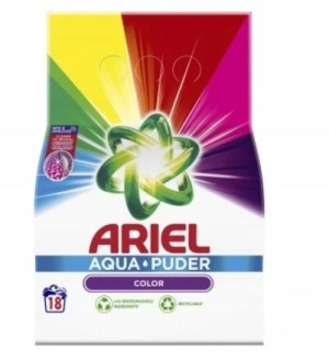 Ariel, Aqua Puder Proszek do kolorów,1,17 kg