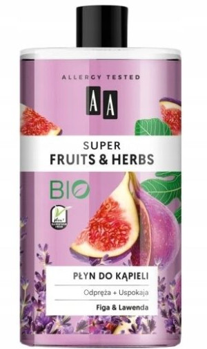 AA Super Fruits&Herbs Płyn Figa Lawenda 750ml
