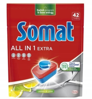 Somat All in 1 Extra Tabl. do zmywarki Lemon 42szt