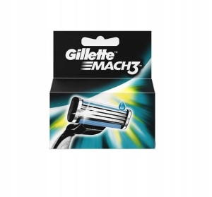 Gillette, Mach 3 Wymienne wkłady, 4 sztuki