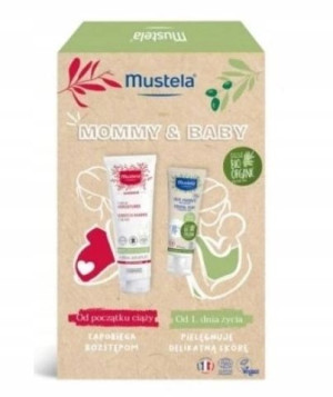 Mustela Krem rozstępy 250ml Krem nawilżający 40ml