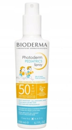 Bioderma Photoderm Pediatrics Spray SPF 50+ 200 ml
