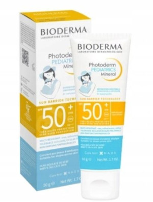 Bioderma Photoderm Fluid mineralny SPF 50+, 50g