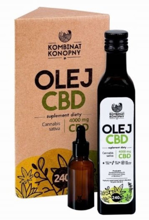 Olej CBD 4000mg, 240 ml