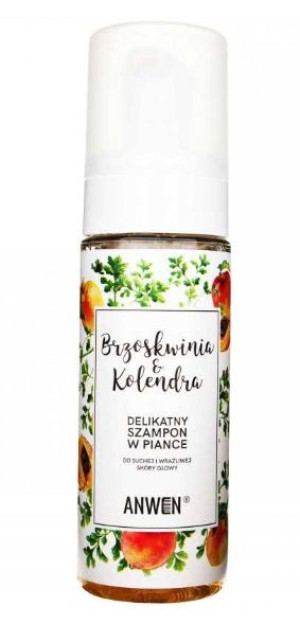 Anwen Brzoskwinia i Kolendra Szampon 170 ml