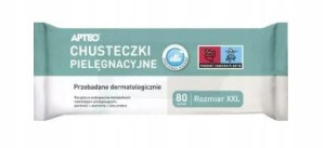 Apteo Chusteczki pielęgnacyjne, 80 sztuk
