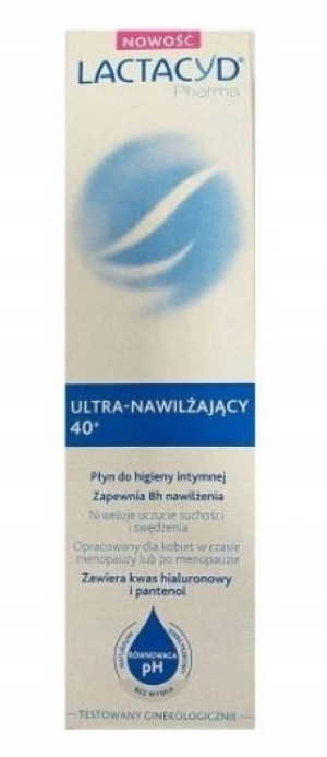 Lactacyd Pharma 40+ Płyn do higieny intymnej 250ml