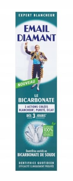 Email Diamant Bicarbonate z fluorem Pasta, 75 ml