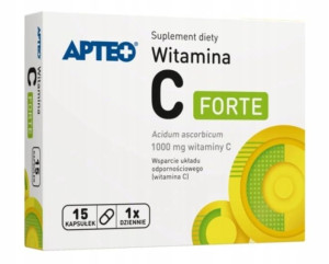 Apteo Witamina C Forte, 15 kapsułek