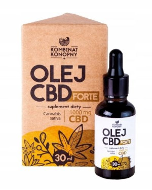 Kombinat Konopny, Olej CBD Forte, 30 ml