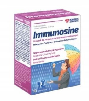 Rodzina Zdrowia, Immunosine smak malinowy, 10sasz