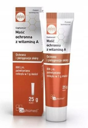 Cephamed Maść ochronna z witaminą A, 25g