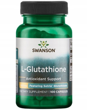 Swanson L-Glutation 100mg, 100 kapsułek