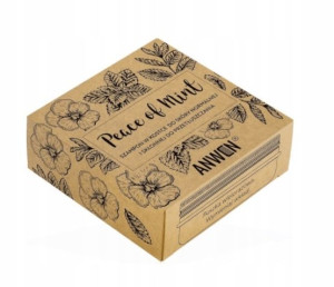 Anwen Peace of Mint, Szampon w kostce w puszce 75g