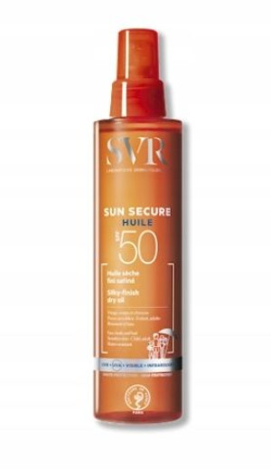 SVR, Sun Secure Huile, suchy olejek SPF 50+, 200ml