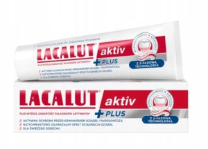 Lacalut Aktiv Plus Pasta do zębów, 75 ml