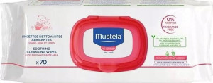 Mustela Bebe-Enfant łagodzące chusteczki 70 sztuk