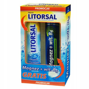 Zdrovit Litorsal 24tab + Magnez 24 tabletek