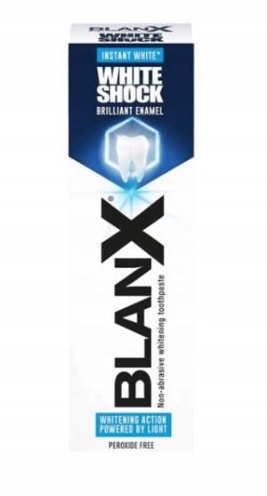 Blanx White Shock Pasta natychmiastowa biel 75ml