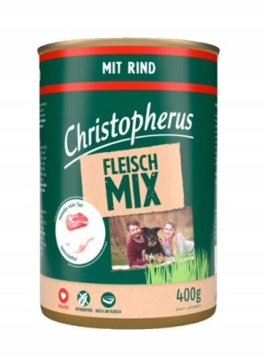 Christopherus Fleisch Mokra karma Pies wołowin400g