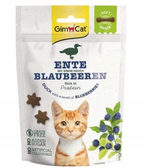 GimCat, Ente Blaubeeren, przysmak dla kota, 60g