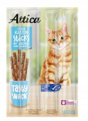 Attica, Przysmak dla kota, łosoś, 50g