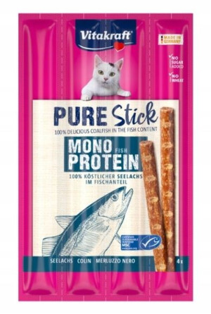Vitakraft PureStick Kabanosy dla kota czarniak 20g