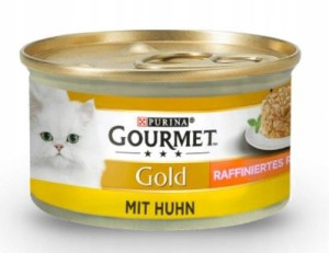 Purina, Gourmet, Mokra karma dla kota, kurczak 85g