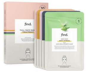 Find, Full face, Zestaw masek, 10 sztuk