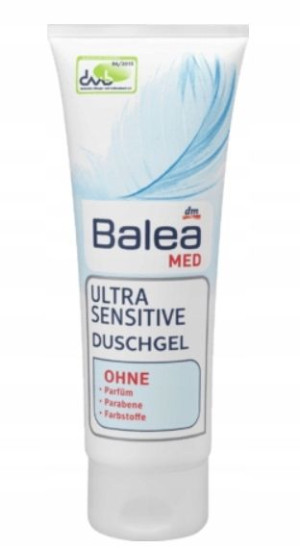 Balea MED, Ultra wrażliwy żel pod prysznic, 250 ml