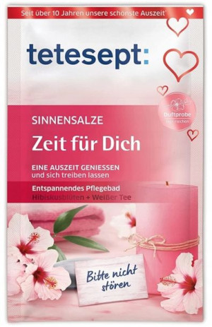 Tetesept, Time for you Morska sól do kąpieli, 60g