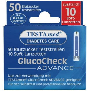 Testa MED, Zestaw do pomiaru 50pasków + 10 lance