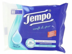 Tempo Sanft&Pur Chusteczki toaletowe 42 szt