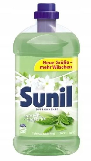 Sunil, Płyn do prania Jaśmin 20prań, 1,32 l