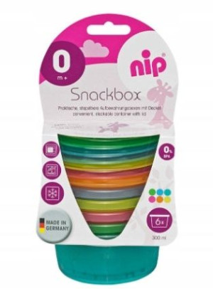 NIP, Pudełko na jedzenie, 6 sztuk